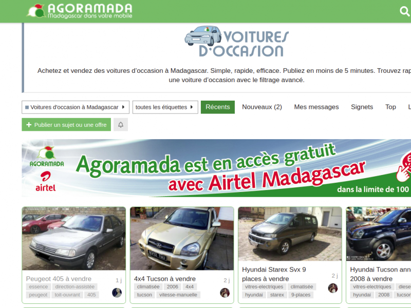 Bienvenue sur le meilleur site de l'auto-moto à Madagascar