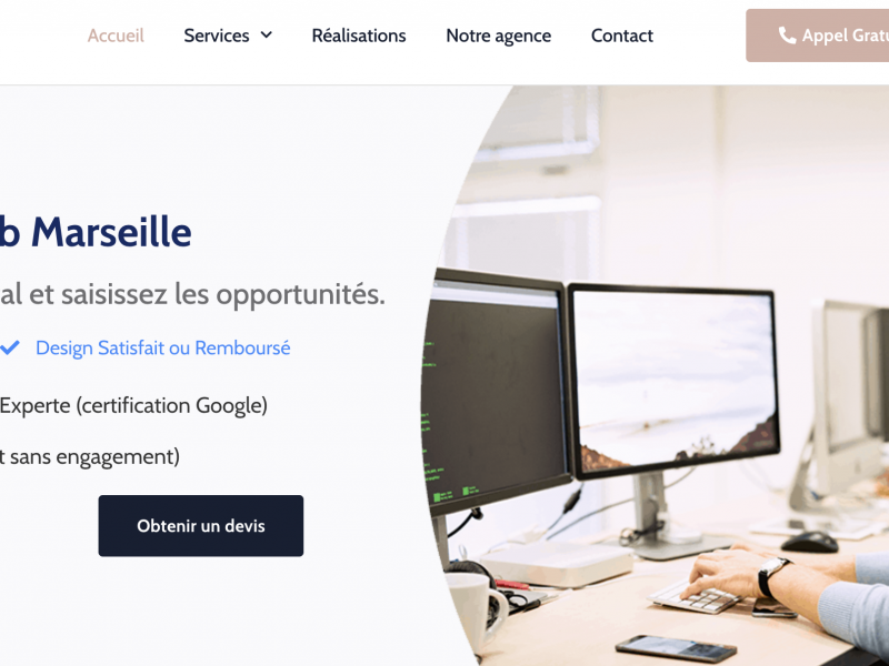 Votre agence web sur Marseille