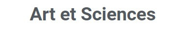 Art et Sciences